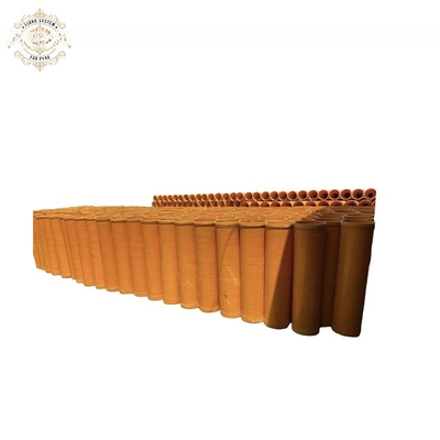 HDPE sợi thủy tinh pháo hoa thạch ống 3 inch 4 inch cho các bữa tiệc