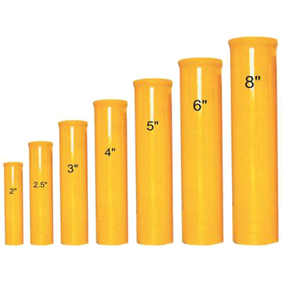HDPE sợi thủy tinh pháo hoa thạch ống 3 inch 4 inch cho các bữa tiệc
