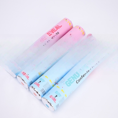 Pink Blue Biodegradable Wedding Confetti Poppers Poppers giới tính Poppers
