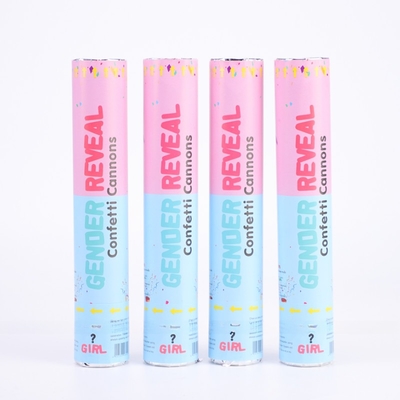 Pink Blue Biodegradable Wedding Confetti Poppers Poppers giới tính Poppers