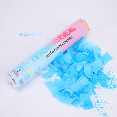 Pink Blue Biodegradable Wedding Confetti Poppers Poppers giới tính Poppers