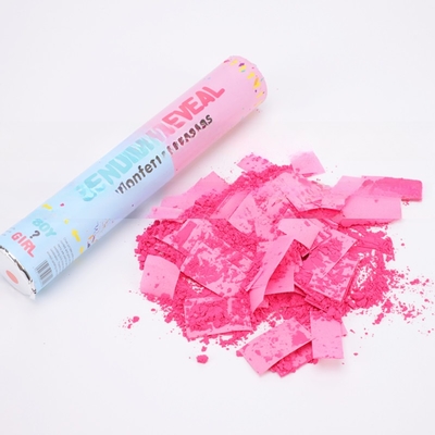 Pink Blue Biodegradable Wedding Confetti Poppers Poppers giới tính Poppers