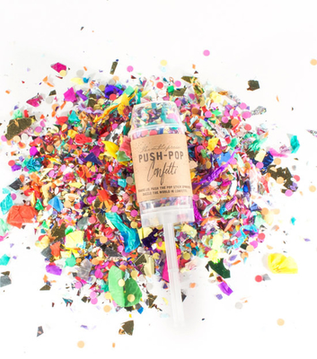Đa màu giới tính tiết lộ Confetti Poppers Biodegradable Confetti Cannon Đám cưới