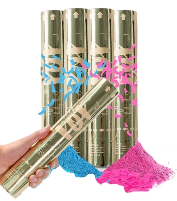 Pink Party Time Confetti Shooter Biodegradable cho đám cưới sinh nhật