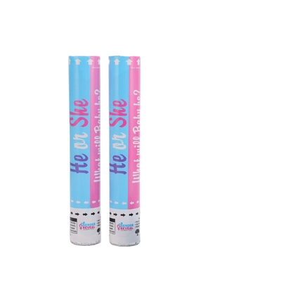 Confetti Shooter kim loại bóng rực Biodegradable Cannon cho các mặt hàng bữa tiệc