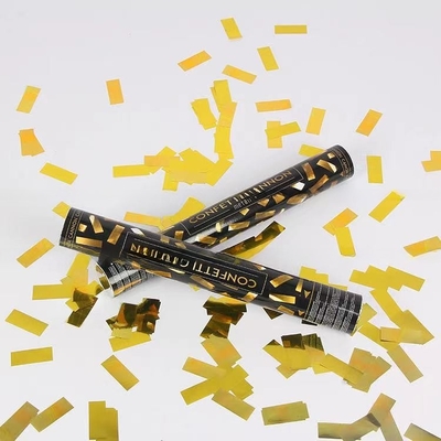 Áp dụng khói màu Confetti cầm tay Phân loại tiết lộ súng trường bột