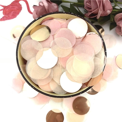 Bảng giấy vải hình tròn Confetti Party Poppers Biodegradable