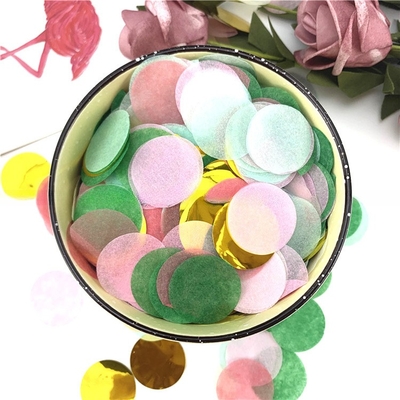 Bảng giấy vải hình tròn Confetti Party Poppers Biodegradable