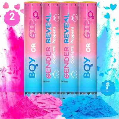Chất phân hủy sinh học Confetti Gender Cannon Confetti Party Poppers