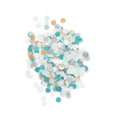 Confetti Vòng tròn Dots Rainbow Confetti For Party Table Wedding Celebrations Bảng giấy phân hủy sinh học đa màu
