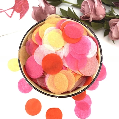 Nhiều màu sắc đặc biệt hình tròn giấy vải trang trí giấy lấp đầy cho đóng gói lễ hội bữa tiệc sinh nhật