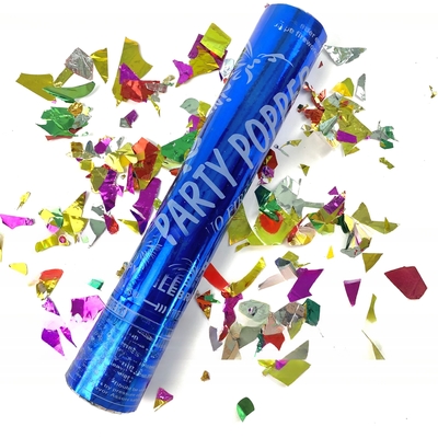 Giới tính Confetti Poppers Biodegradable Giới tính tiết lộ màu sắc Confetti Hiệu ứng khói