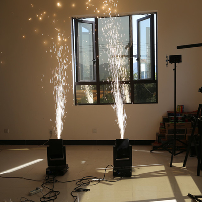 Điều khiển từ xa 700w Dmx Sparking Cold Spark Fountain Machine Wedding