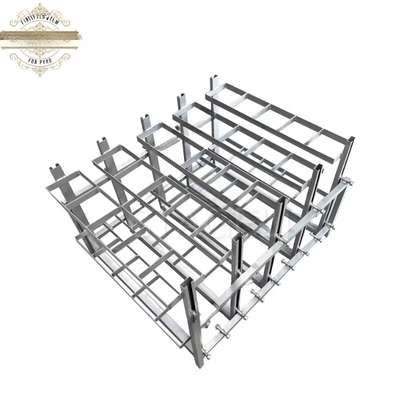 Aluminium Rocket / tên lửa pháo hoa Iron Racks tùy chỉnh