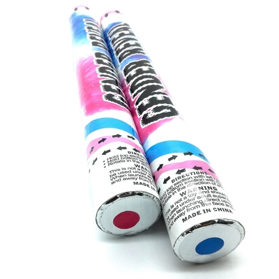 con trai hay con gái giới tính tiết lộ giấy confetti shooter màu chạy thuốc lá khói phân hủy sinh học chống cháy bên popper confetti c