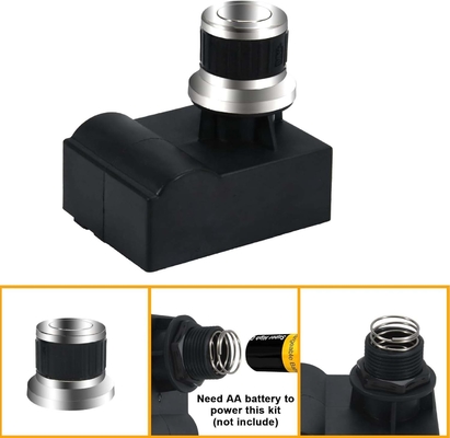 CSA &amp; CE được chứng nhận Động cơ tia lửa phổ quát Đen nhựa đúc nướng khí Điện bạc Bấm nút bấm