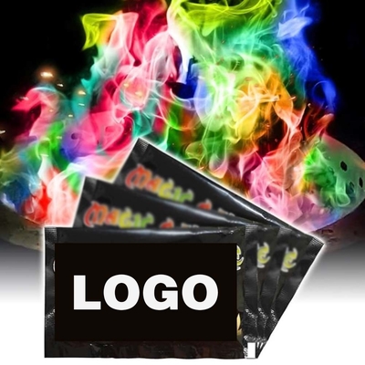 Hỏa sáng màu sắc 10 x 10 g Ngọn lửa ma thuật hương vị gỗ tự nhiên Ngọn lửa bột ma thuật