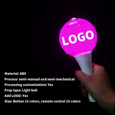 Festival LED Ball Sticks Light Up Ball Wand For Concert Supply, LED Glow Flashing Stick (Điều cần thiết cho buổi hòa nhạc)