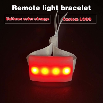 Tùy chỉnh Dmx điều khiển LED Flash đeo tay cho sự kiện Rave Party