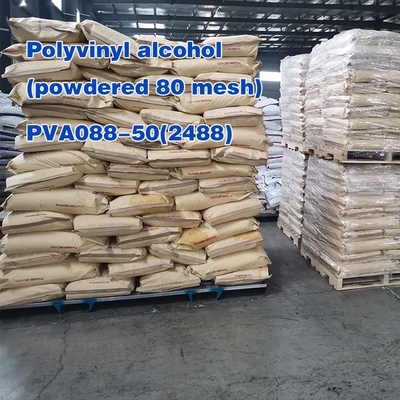 Pva bột Polyvinyl Alcohol 2488 hạt Pva088-50 độ nhớt cao bọt đặc biệt