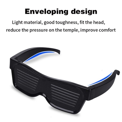 Đèn đèn LED màu đồ chơi màn trập ánh sáng kính bữa tiệc kính mắt LED bữa tiệc sinh nhật đồ dùng đèn flash thay đổi kính sáng 3D