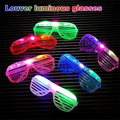 Lễ hội lễ hội phát sáng trong bóng tối 5 màu Đánh sáng kính LED cho trang trí lễ hội