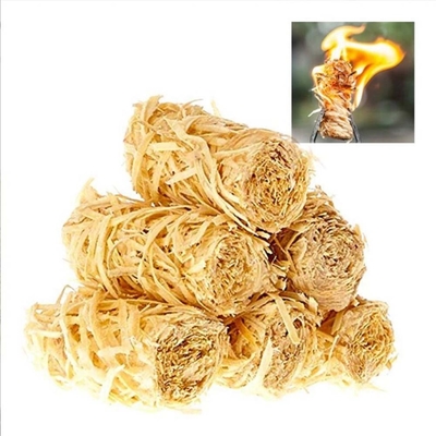 Paraffin Wood Firelighter cho BBQ Charcoal Igniters Đốt bông gỗ Đốt lửa