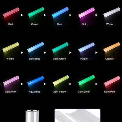 Acrylic Mini Led Stick với Rotary Switch Custom Laser Logo Mini Glow Led Acrylic Stick Led Pen Light