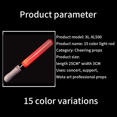 Acrylic Mini Led Stick với Rotary Switch Custom Laser Logo Mini Glow Led Acrylic Stick Led Pen Light