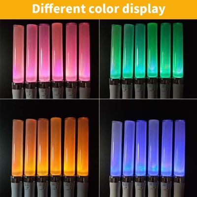Acrylic Mini Led Stick với Rotary Switch Custom Laser Logo Mini Glow Led Acrylic Stick Led Pen Light