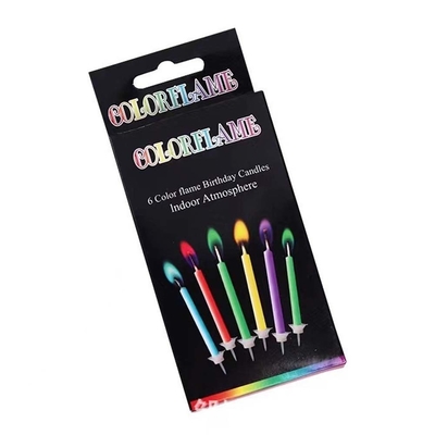 Creative Rainbow Flame Candle cho trang trí bữa tiệc và lễ kỷ niệm sinh nhật