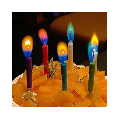 Creative Rainbow Flame Candle cho trang trí bữa tiệc và lễ kỷ niệm sinh nhật
