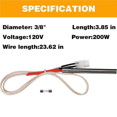 Hot Igniter Kits Grill Igniter Thay thế cho Pit Boss Đèn lửa Hot Rod bền