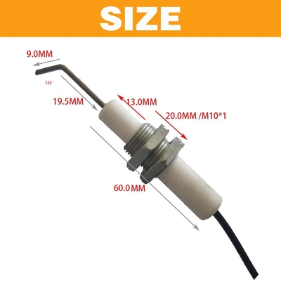 Gas Grill Bấm nút bếp Đèn lửa Piezo Ignition Kit Universal Threaded Spark Plug