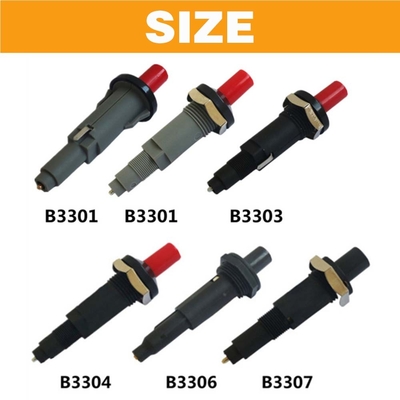 Gas Grill Bấm nút bếp Đèn lửa Piezo Ignition Kit Universal Threaded Spark Plug