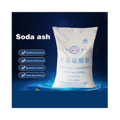 Lượng thực phẩm Soda Ash Light and Dense White Powder cho nhu cầu công nghiệp giấy