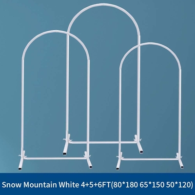 Kim loại vàng khung trưng bày hoa Vòng trên nền Đứng đám cưới Chào mừng nền hoa Balloon Arch