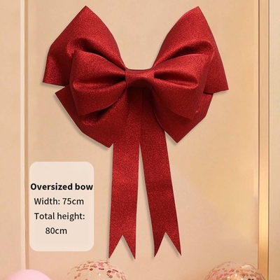 Trang trí gia đình làm bằng tay vòng trâu lớn Eva Foam Bowknot Cho trang trí bữa tiệc
