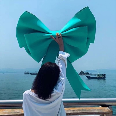 Trang trí gia đình làm bằng tay vòng trâu lớn Eva Foam Bowknot Cho trang trí bữa tiệc