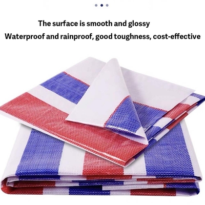 Không thấm nước tùy chỉnh trọng lượng Laminated PE Tarpaulin nhựa Tarps vải vải cho ngoài trời Truck Cover