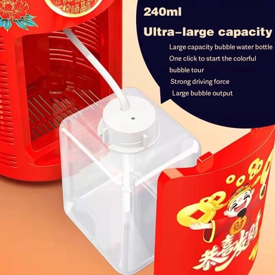 Món quà năm mới của Trung Quốc Dmx Tiktok Máy thổi bong bóng điện hoàn toàn tự động Đồ chơi thổi bong bóng lửa tái sử dụng Máy bong bóng
