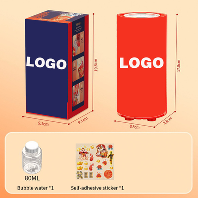 Món quà năm mới của Trung Quốc Dmx Tiktok Máy thổi bong bóng điện hoàn toàn tự động Đồ chơi thổi bong bóng lửa tái sử dụng Máy bong bóng