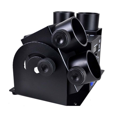120W 4 đầu Máy phóng Confetti điện tử với điều khiển DMX cho Cannon Confetti sinh nhật cưới