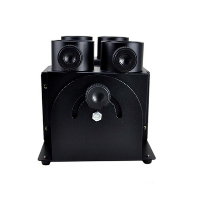 120W 4 đầu Máy phóng Confetti điện tử với điều khiển DMX cho Cannon Confetti sinh nhật cưới