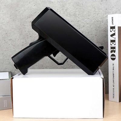 Trang trí tiệc sinh nhật Tiền mặt Cannon Spray Nhựa thật Scatter Pistol Vàng Đồ chơi Đô la Tiền súng cho đồ tiệc