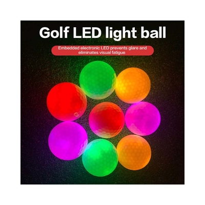 Custom Flashing Light Up Golf Balls Colorful Bulk Assortment cho thực hành thể thao