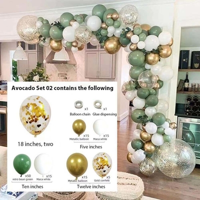 Màu tím hồng Macaroon bóng bay Latex vòng hoa cho đám cưới trang trí tiệc sinh nhật