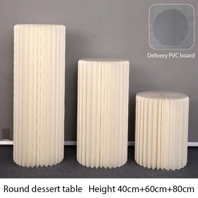 Bàn tráng miệng gấp Baby hôn nhân đám cưới origami món tráng miệng phong cách Tai chung triển lãm đám cưới hiển thị quầy