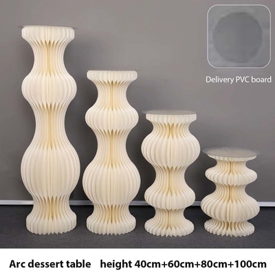 Bàn tráng miệng gấp Baby hôn nhân đám cưới origami món tráng miệng phong cách Tai chung triển lãm đám cưới hiển thị quầy
