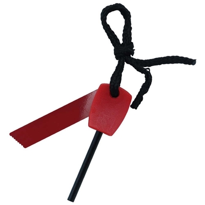 Cắm trại ngoài trời Sản phẩm sinh tồn bằng sắt Mấy răng cào Mini Fire Starter Thép đá